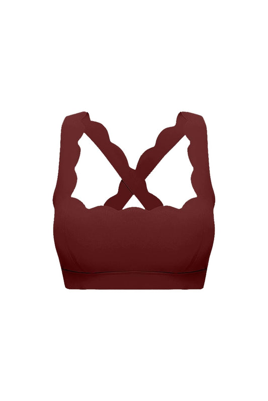 Cross Back Sports Bra