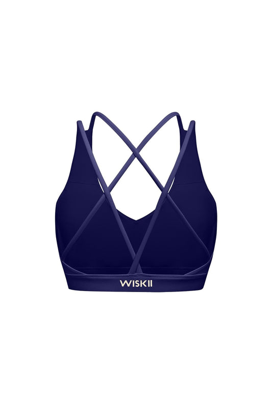 Scoop Neck Crossback Bra
