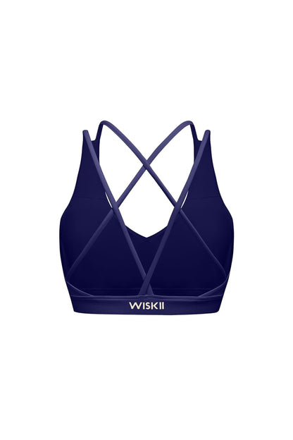 Scoop Neck Crossback Bra