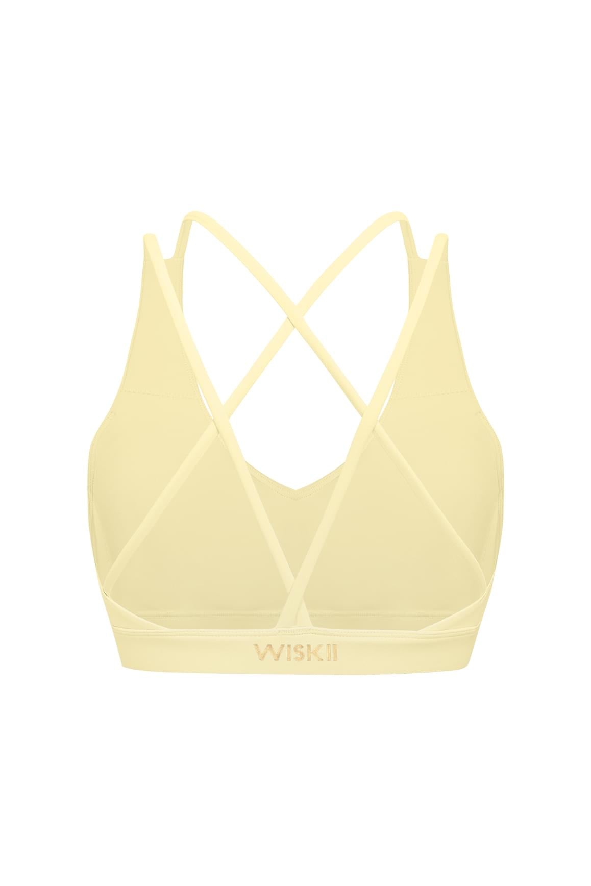 Scoop Neck Crossback Bra