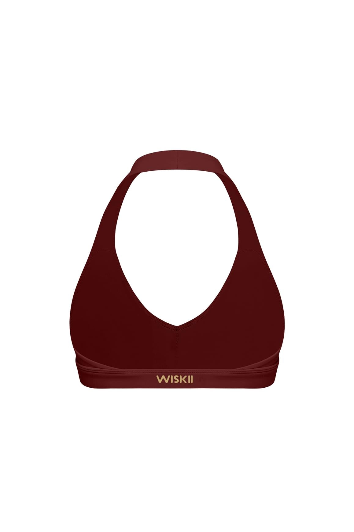V-Cut Halter Bra
