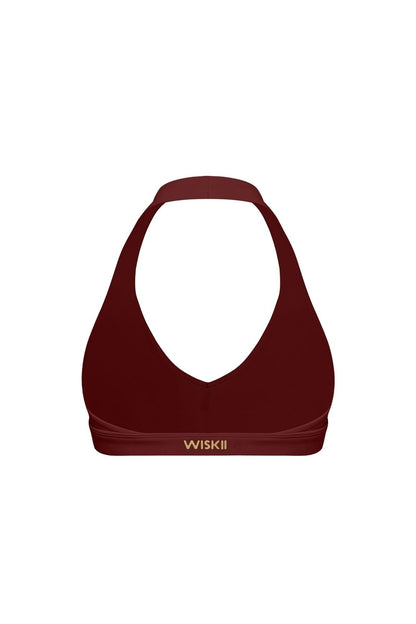 V-Cut Halter Bra