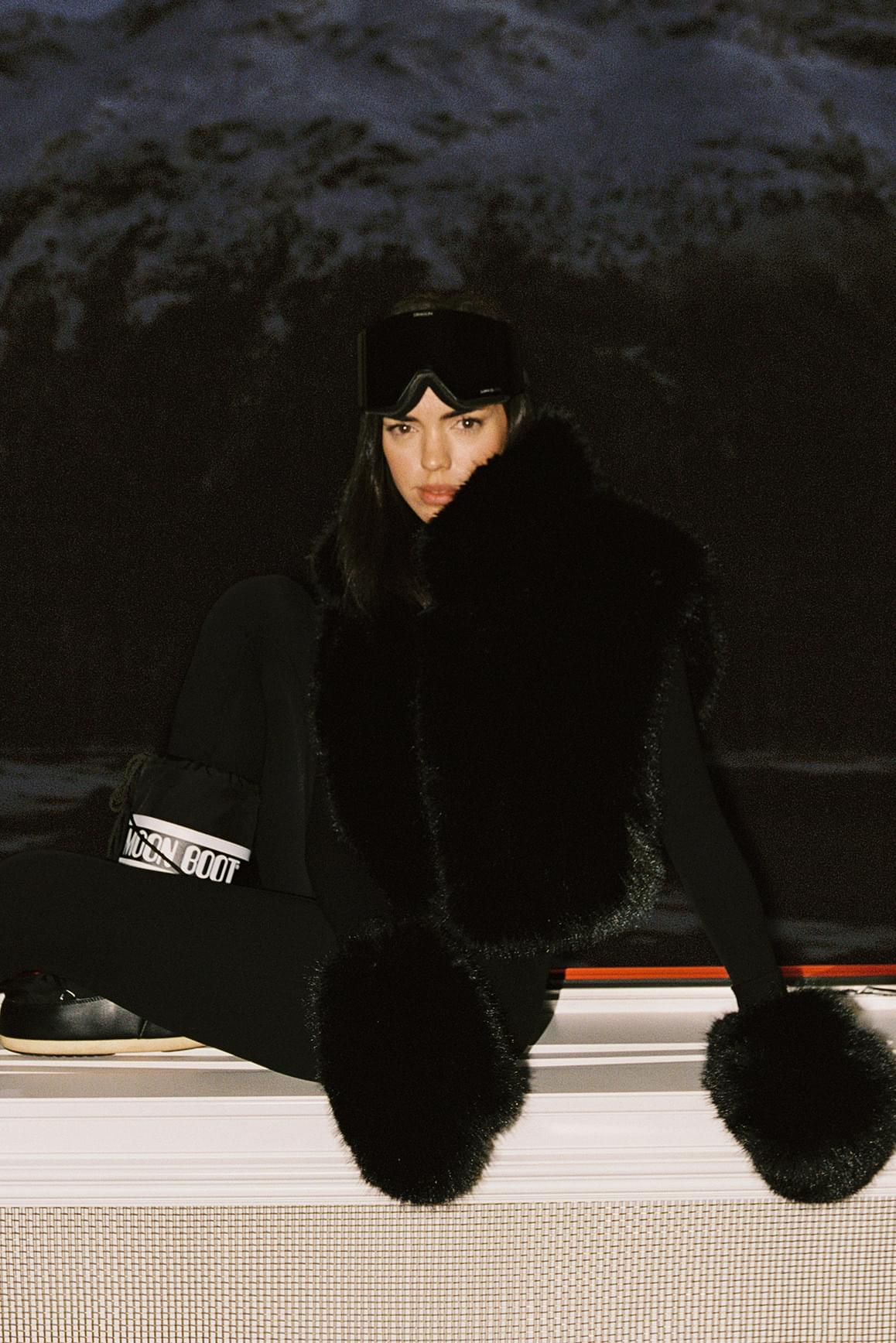 Alpine Cloud Faux Fur Vest