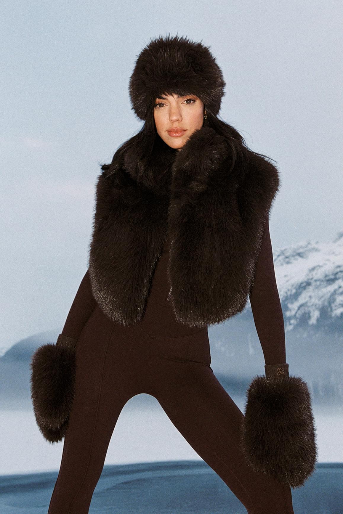 Alpine Cloud Faux Fur Vest