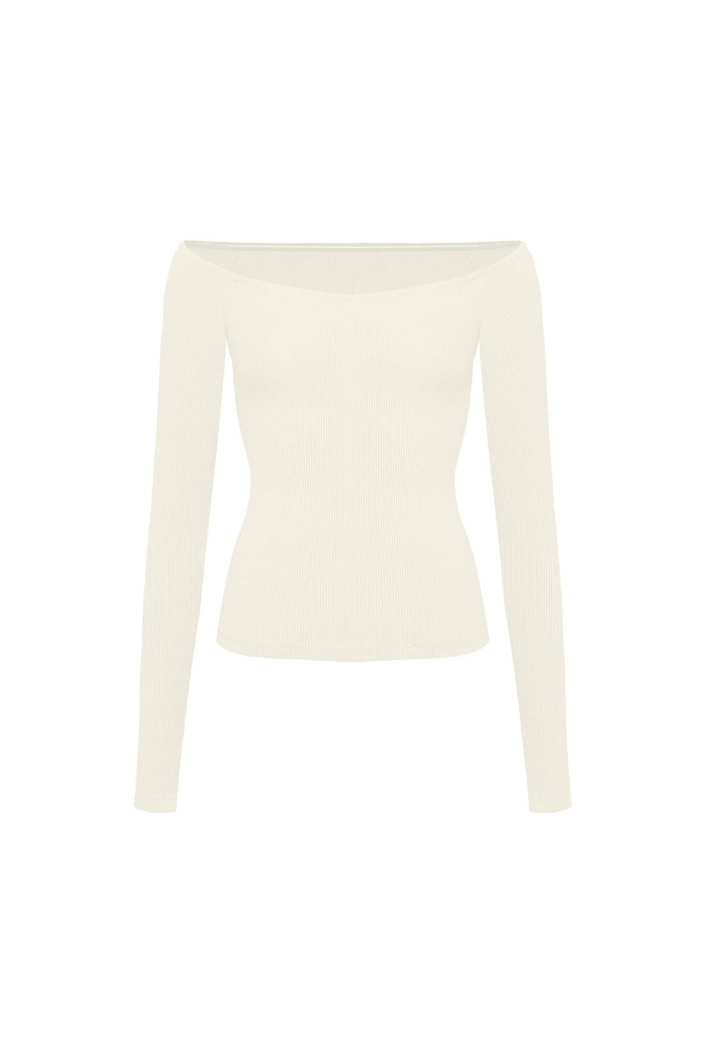 Sculpt Off-Shoulder Top