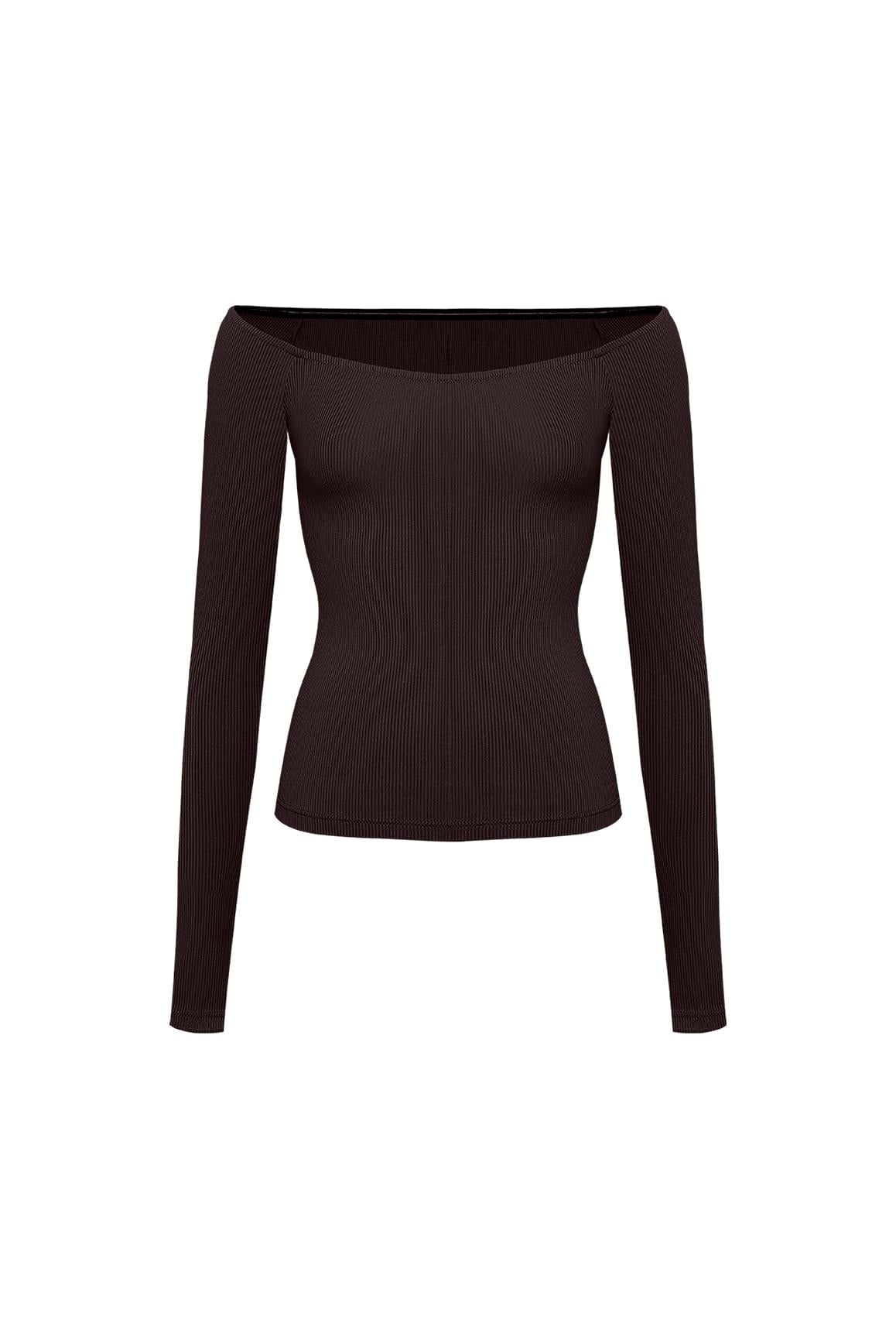 Sculpt Off-Shoulder Top